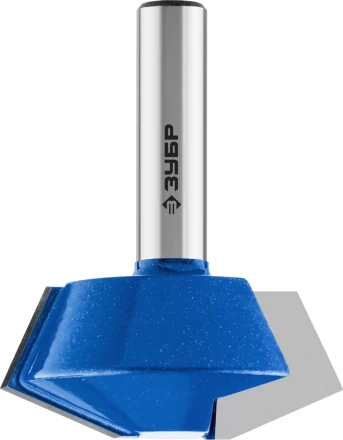 ЗУБР 38.1 x 22 мм, фреза кромочная конусная, Профессионал (28725-38.1-45) купить в Губкинске