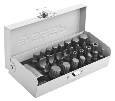 ЗУБР 32 шт, специальные биты (2655-H32) купить в Губкинске