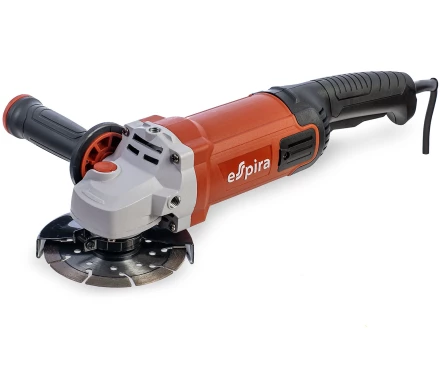 УШМ ESPIRA AGI-125-17 (125 мм 220-240В,50/60 Гц, мощность 1700 Вт, 8500 об/мин, 3.8 кг), 400753 купить в Губкинске