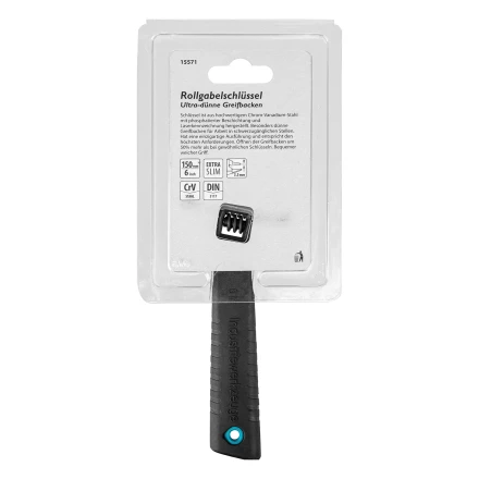 Ключ разводной, 150 мм Gross 15571, CrV, ультратонкие губки купить в Губкинске