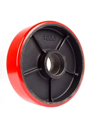 Колесо полиуретановое 180х50 мм без подшипника для тележек гидравлических BF/DF-III/RHP/AC/DF/CW2 1000296 купить в Губкинске