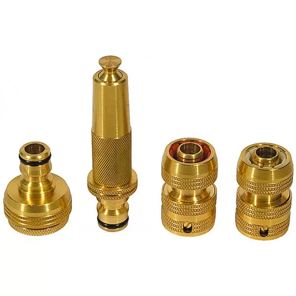 Набор RACO "Profi", Наконечник, адаптер и соединители 1/2"х3/4"х1", латунь, 5 предметов 4246-55058B купить в Губкинске