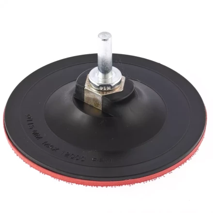 Насадка для дрели и УШМ с липучкой 115 мм твердая MATRIX артикул 76229 купить в Губкинске