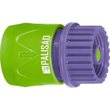 Соединитель пластмассовый быстросъемный, внутренняя резьба  3/4&quot;, аквастоп  PALISAD 66170 купить в Губкинске