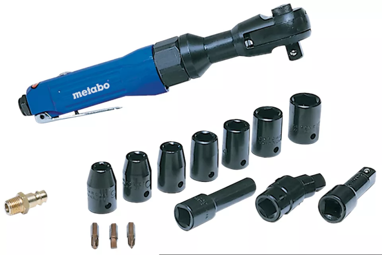 Пневмо гайоковёрт Metabo 1/2" / RS 220 Set купить в Губкинске