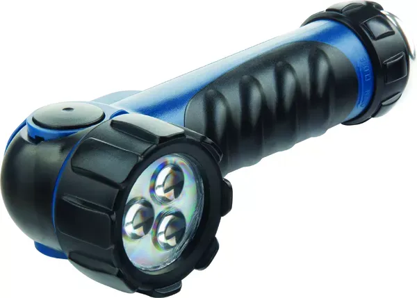 Фонарик светодиодный, противоударный, влагозащищённый,  3 ярких Led, 2хLR20, Stern 90521 купить в Губкинске