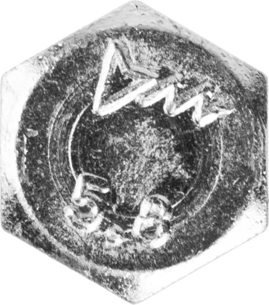 Болт ЗУБР &quot;МАСТЕР&quot; с шестигранной головкой, ГОСТ 7798-70, класс прочности 5.8, оцинкованный, M10x50мм, 5кг 303080-10-050 купить в Губкинске