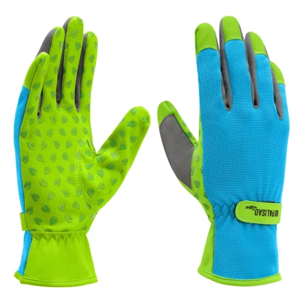 Перчатки садовые на липучке, силиконовое нанесение, размер 8, Luxe// Palisad 67985 купить в Губкинске