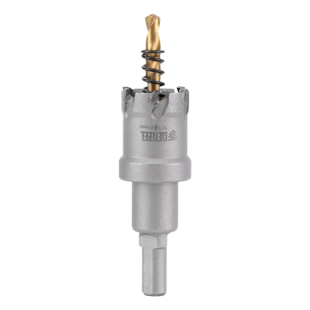 Коронка по металлу твердосплавная, 27 мм Denzel 724007 купить в Губкинске