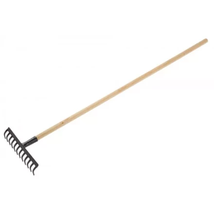 Грабли ЗУБР садовые с черенком, 12 прямых зубцов 4-39583-12 купить в Губкинске