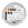 Шнур сетевой Denzel Energy Series, ПВС, 3 м, 2 x 1,5 мм, с неразборной вилкой, белый, 3 м, 37672 купить в Губкинске