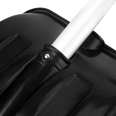 Лопата для уборки снега Palisad, полипропилен, 260х340х720-915 мм, телескопический черенок, Base 61693 купить в Губкинске