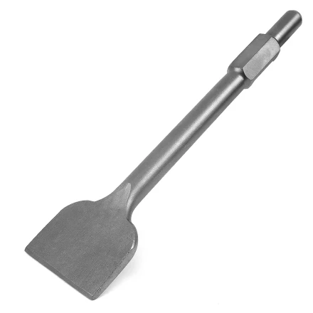 Зубило широкое MESSER 100х395х30 для отбойного молотка, 100мм, НЕХ-30 купить в Губкинске