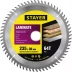 Пильный диск &quot;Laminate line&quot; для ламината, 235x30, 64Т, STAYER 3684-235-30-64 купить в Губкинске