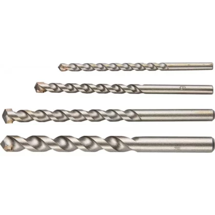 Набор STAYER Сверла "STANDARD" по бетону, 5, 6, 8, 10мм, 4шт 2912-H4_z01 купить в Губкинске