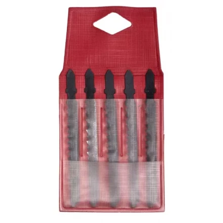 Набор ЗУБР &quot;ЭКСПЕРТ&quot;: Полотна по дереву для эл/лобз, EU-хвостовик, 5шт 1595-S5 купить в Губкинске