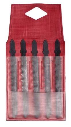 Набор ЗУБР &quot;ЭКСПЕРТ&quot;: Полотна по дереву для эл/лобз, EU-хвостовик, 5шт 1595-S5 купить в Губкинске