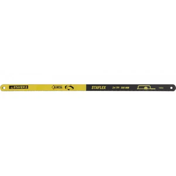 Полотно STAYER "PROFI" "STAYER-FLEX" по металлу, биметаллическое, 24TPI, 300 мм, 10 шт 15932-S10 купить в Губкинске