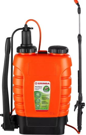 Опрыскиватель садовый GRINDA &quot;Fine Spray&quot;, ранцевый, телескопический удлинитель, 15л 425216 купить в Губкинске