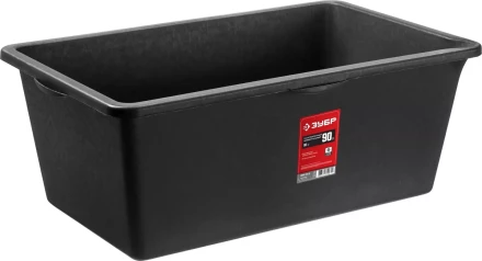 Кювета ЗУБР &quot;ЭКСПЕРТ&quot; строительная пластмассовая, 48x78x29см(ШхДхГ), 90л 06097-90_z03 купить в Губкинске