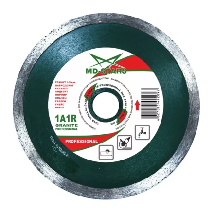 Диск алмазный GRANITE PROFESSIONAL MD-STARS 180*1,4*10*22,23 mm купить в Губкинске