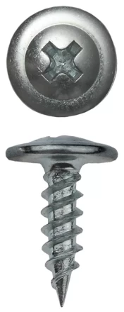 Саморезы ЗУБР с прессшайбой по листовому металлу до 0,9мм, PH2, 4,2х32мм, ТФ6, 14шт 4-300196-42-032 купить в Губкинске