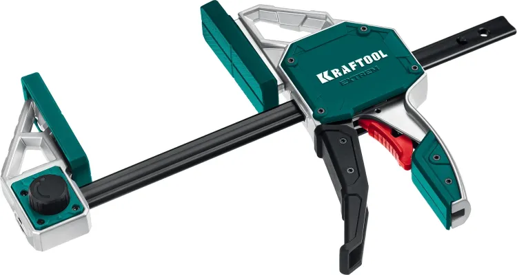 Струбцина Extrem ручная пистолетная KRAFTOOL 32228-15_z01 металлический корпус 150/95 мм купить в Губкинске