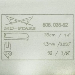 Шины для электро и бензопил SHIN54