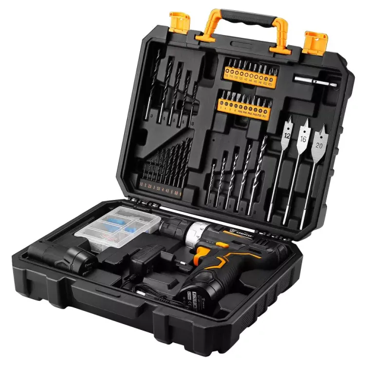 Дрель аккумуляторная в наборе DEKO GCD12DU3 SET5, 063-4148 купить в Губкинске