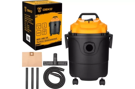 Пылесос промышленный DEKO DKVC-1400-15P, 015-0033 купить в Губкинске