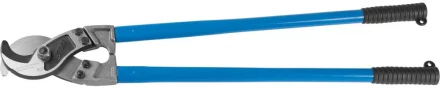 Кабелерез ЗУБР &quot;ЭКСПЕРТ&quot; для резки небронированного кабеля из цв металлов,сталь У8А, кабель сечением до 300 мм2, 800мм 23341-80 купить в Губкинске