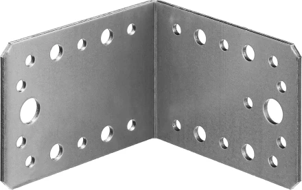 ЗУБР УК-2.5, 65 x 90 x 90 x 2.5 мм, цинк, крепежный уголок (31012-90) купить в Губкинске