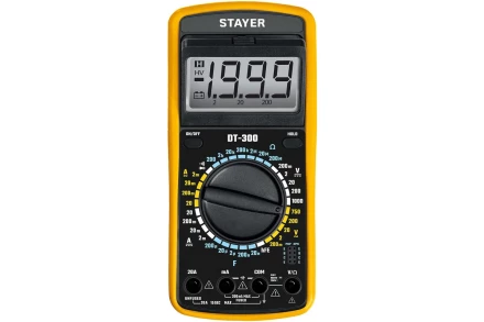 Цифровой мультиметр STAYER DT-300 (45321) купить в Губкинске