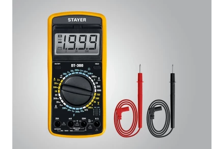 Цифровой мультиметр STAYER DT-300 (45321) купить в Губкинске