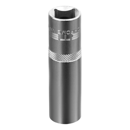 Головка торцевая удлиненная, 16 мм, шестигранная, CrV, под квадрат 1/2 Stels 13880 купить в Губкинске