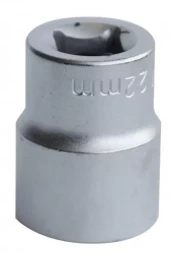 Головка торцевая 1/2" х 22мм 1/10/240 20733