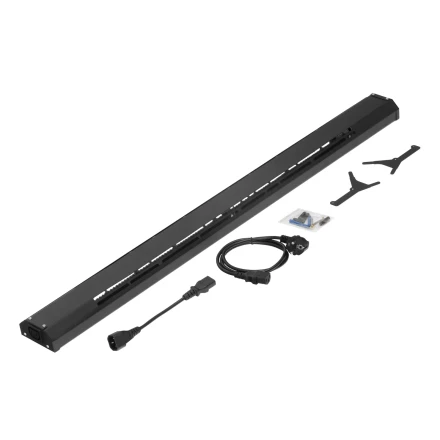 Конвектор электрический плинтусный Denzel ATRIC-300, 230 В, 300 Вт, ТЭН, черный 98135 купить в Губкинске