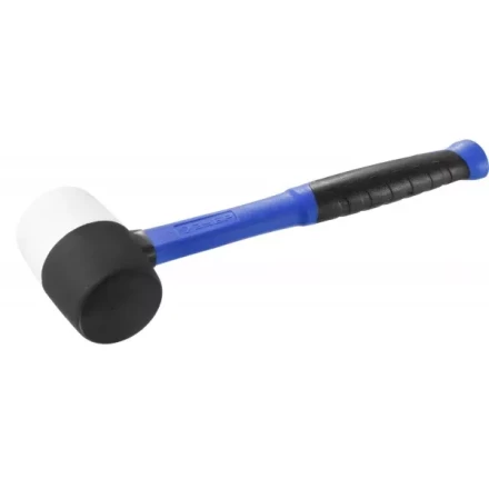 Киянка ЗУБР &quot;ПРОФЕССИОНАЛ&quot; резиновая черно-белая, с фиберглассовой ручкой, 450г 20532-450 купить в Губкинске