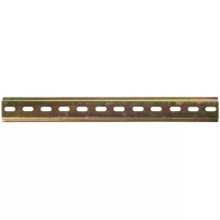 DIN-рейка СВЕТОЗАР, стальная, анодированная, 300мм 49816