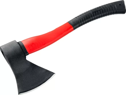 Топор MIRAX со стеклопластиковой обрезиненной рукояткой, 1,0кг 20601-10_z01 купить в Губкинске