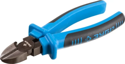 Бокорезы ЗУБР эксцентриковое расположение шарнира, особостойкое спец. покрытие Н12Х1 (никель/хром), двухкомпонентные рукоятки, 180мм 2201-5-18_z01 купить в Губкинске