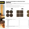 Накладки STAYER "COMFORT" на мебельные ножки, самоклеящиеся, фетровые, коричневые, круглые - диаметр 35 мм, 4 шт 40910-35 купить в Губкинске