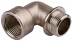 Уголок GENERAL FITTINGS с упором, никелированная латунь, г/ш, 3/4&quot; 51072-G/S-3/4 купить в Губкинске