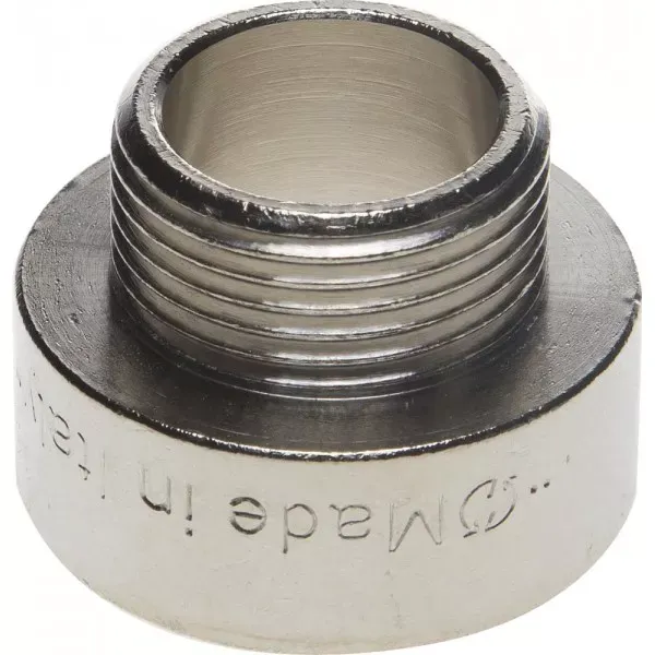 Переходник GENERAL FITTINGS удлиненный цилиндрический, никелированная латунь, 1" х 3/4" 51083-1-3/4 купить в Губкинске