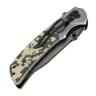 Нож складной Denzel, многоцелевой, системы Liner-Lock, с накладкой G10 на классической рукоятке, 79207 купить в Губкинске