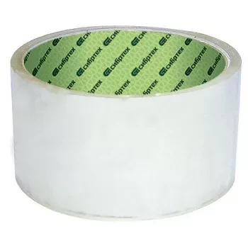 Клейкая лента Эксперт 45 мкм 25 мм х 60 м цвет прозрачный Сибртех 88720 купить в Губкинске