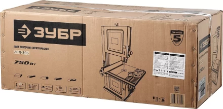 Пила ЗУБР ленточная 305мм 750Вт ЗПЛ-305 серия МАСТЕР купить в Губкинске