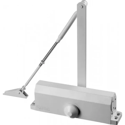 Доводчик дверной ЗУБР &quot;ПРОФЕССИОНАЛ&quot;, для дверей массой до 100 кг, цвет белый 37911-100 купить в Губкинске