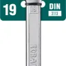 Ключи комбинированные KRAFTOOL, Cr-V, DIN 3113 27079-19 купить в Губкинске