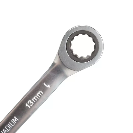 Набор гаечных комбинированных трещоточных ключей КВТ НТК-6 (8–17 мм), 6 шт. (91948) купить в Губкинске